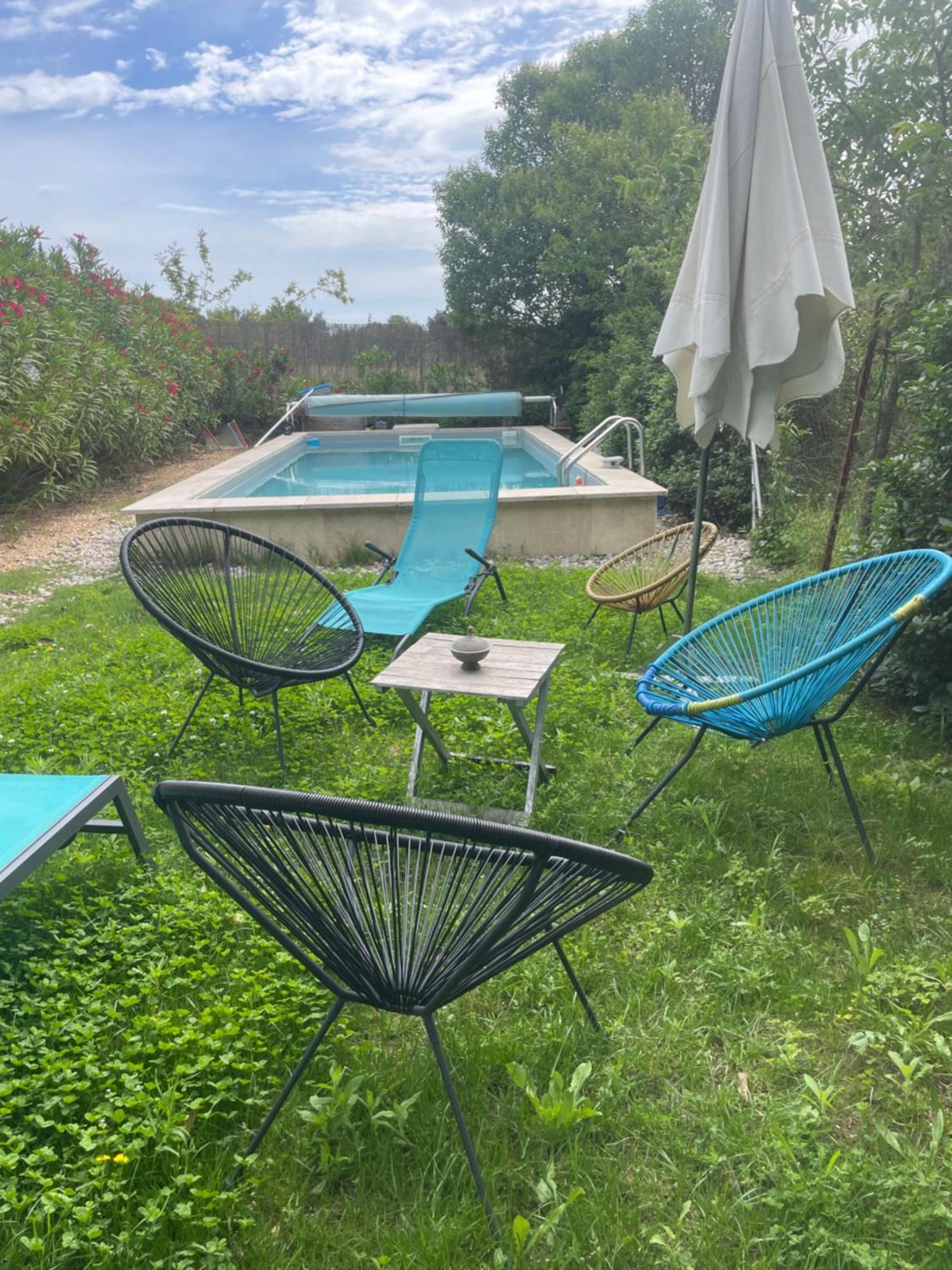 Studio Havre De Paix Au Pont Du Gard Piscine Et Jacuzzi Chez Valerie Payre Vers Pont du Gard Dış mekan fotoğraf